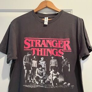 Official Stranger Things TV Show Black T-Shirt Sz M
